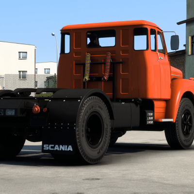 Chassis do Scania L 110 para Euro Truck Simulator 2