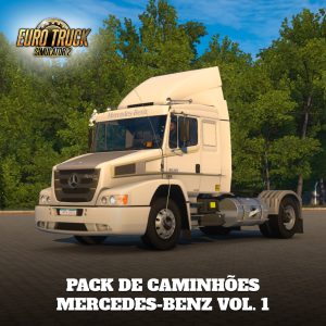 Pack de Caminhões Mercedes-Benz Vol. 1 + Extras - Euro Truck Simulator 2