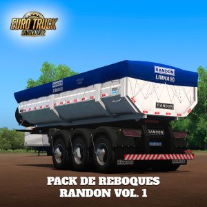 MAPA RC BRASIL ETS 2 - Pack de Reboques Randon Volume 1